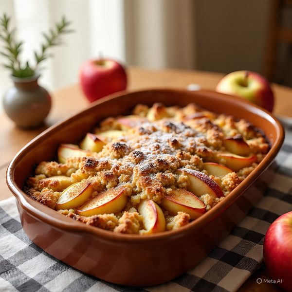 Fresh Apple Crumble