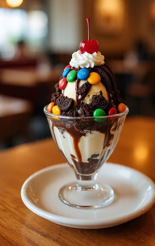 Oreo & M&M Sundae