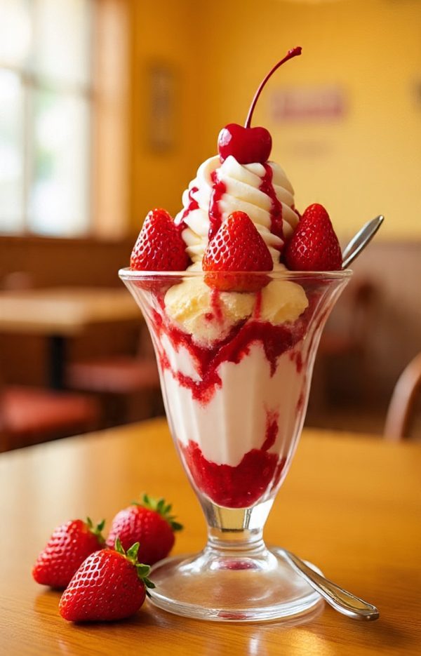 Strawberry Sundae